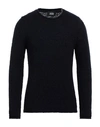 Alpha Studio Man Sweater Midnight Blue Size 44 Acrylic, Alpaca Wool, Polyamide, Merino Wool