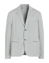 A.testoni A. Testoni Man Blazer Light Grey Size 46 Cotton, Elastane