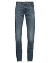 Armani Exchange Man Denim Pants Blue Size 30 Cotton, Elastane In Blue