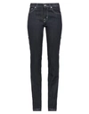 Jacob Cohёn Woman Denim Pants Blue Size 32 Cotton, Elastane, Soft Leather In Blue