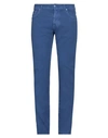 Jacob Cohёn Man Pants Slate Blue Size 33 Cotton, Elastane
