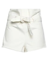 Wandering Woman Shorts & Bermuda Shorts Off White Size 6 Cotton In Off White