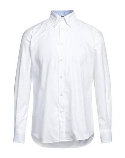 Harmont & Blaine Man Shirt White Size S Cotton