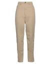 Capalbio Woman Pants Beige Size 14 Cotton In Beige