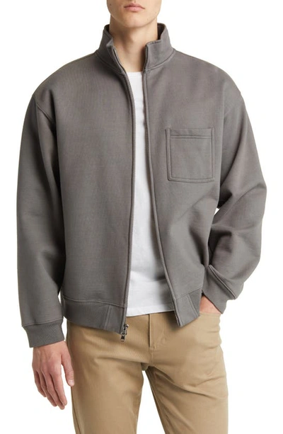 VINCE FLEECE ZIP-UP JACKET