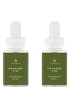 Pura X Thymes Frasier Fir 2-pack Diffuser Fragrance Refills In Green