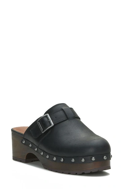 Lucky Brand Belvy Platform Clog In Black