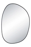 Renwil Bozeman Oblong Mirror In Matte Black