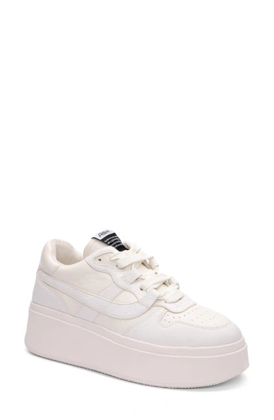 Ash Match Platform Sneaker In White