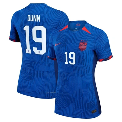 Nike Crystal Dunn Uswnt 2023 Match Away  Women's Dri-fit Adv Soccer Jersey In Blue