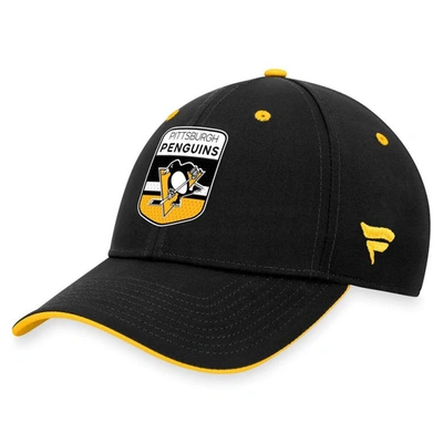 Fanatics Branded  Black Pittsburgh Penguins 2023 Nhl Draft Flex Hat