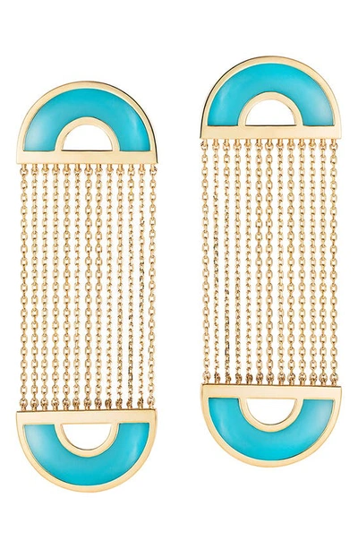 Nevernot Grab 'n' Go Ready 2 Smile Drop Earrings In Blue Blue