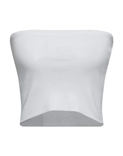 Seventy Sergio Tegon Woman Top White Size S Vinyon, Polyamide In White