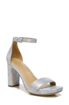 Naturalizer Joy Dress Ankle Strap Sandals Women's Shoes In Light Grey