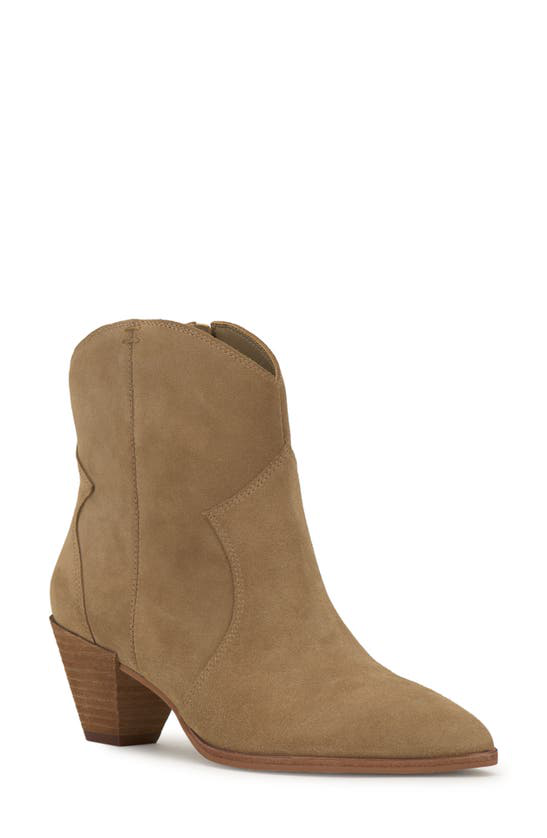 Bottines Vince Camuto En Daim – Style Western Adoucissant, Taille 8.5, Neuves Dans Leur Boîte