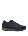 Hogan Man Sneakers Navy Blue Size 10 Soft Leather