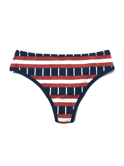 Hanky Panky Printed Playstretch™ Natural Rise Thong In Multicolor