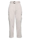 Berwich Woman Pants Cream Size 6 Polyester, Polyamide, Elastane In White