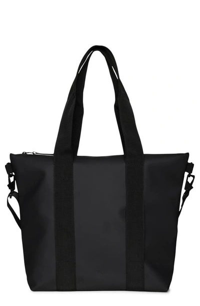 Rains Waterproof Tote Bag In 01 Black