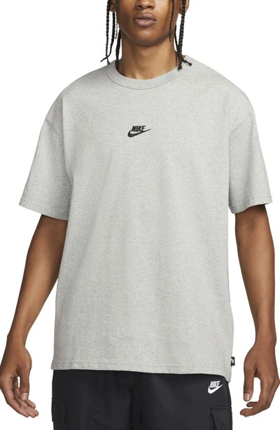 Nike Men's  Sportswear Premium Essentials T-shirt In Dark Grey Heather