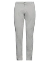 4/10 Four.ten Industry 4/10 Four. Ten Industry Man Pants Light Grey Size 28 Cotton, Modal, Elastane