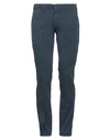 4/10 Four.ten Industry 4/10 Four. Ten Industry Man Pants Navy Blue Size 34 Cotton, Modal, Elastane