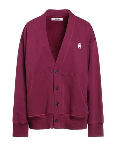 Mauro Grifoni Woman Sweatshirt Mauve Size L Cotton, Polyester In Purple