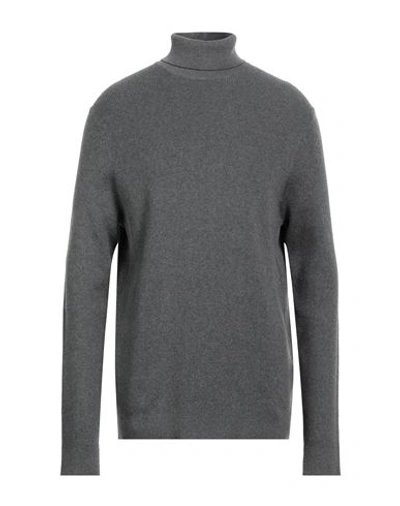 Only & Sons Man Turtleneck Grey Size S Cotton, Nylon