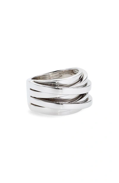 Tom Wood Orb Recycled Sterling Silver Ring