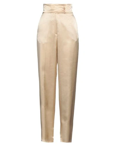 Momoní Woman Pants Beige Size 4 Viscose