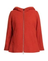 Sealup Woman Down Jacket Tomato Red Size 10 Virgin Wool