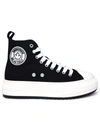 DSQUARED2 DSQUARED2 BLACK CANVAS BERLIN SNEAKERS