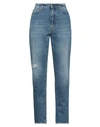 2w2m Woman Jeans Blue Size 31 Cotton, Hemp, Polyester In Blue