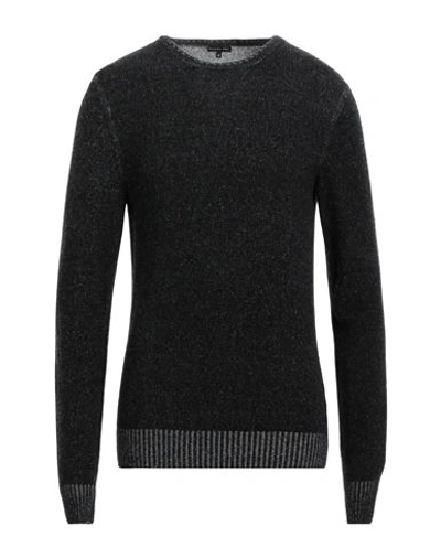 Patrizia Pepe Man Sweater Black Size Xl Polyamide, Viscose, Wool, Cashmere