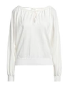 Alberta Ferretti Woman Sweater Off White Size 10 Cotton