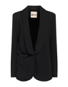 Aniye By Woman Blazer Black Size 8 Polyester, Elastane