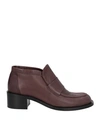 Pomme D'or Woman Ankle Boots Dark Brown Size 6 Soft Leather