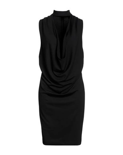 Han Kjobenhavn Han Kjøbenhavn Woman Mini Dress Black Size M Polyester, Elastane
