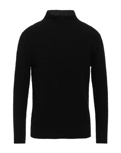 Alpha Studio Turtlenecks In Black