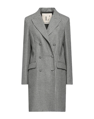 L'autre Chose L' Autre Chose Woman Mini Dress Steel Grey Size 6 Wool, Polyester, Polyamide