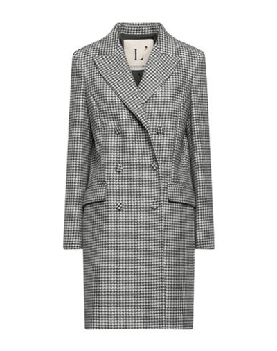 L'autre Chose L' Autre Chose Woman Mini Dress Charcoal Size 6 Wool, Polyester, Polyamide In Grey