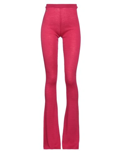 Dsquared2 Woman Leggings Rust Size M Virgin Wool In Pink