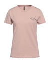 Manila Grace Woman T-shirt Blush Size M Cotton In Pink