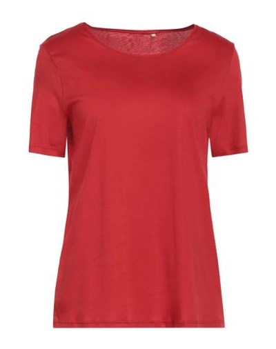 Calida Woman Undershirt Red Size S Cotton