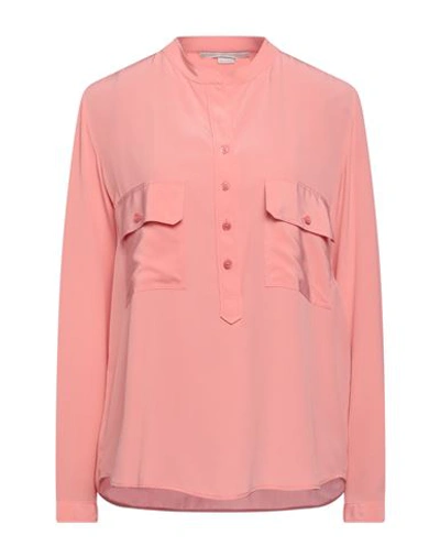 Stella Mccartney Woman Blouse Salmon Pink Size 6-8 Silk