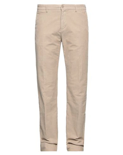 Mp Massimo Piombo Man Pants Beige Size 38 Cotton, Elastane