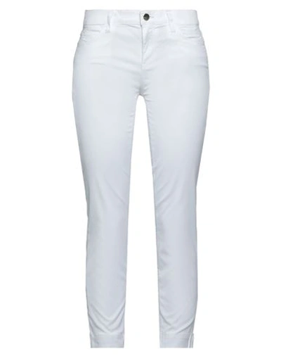 Kaos Jeans Woman Pants White Size 27 Tencel, Cotton, Elastane