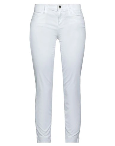 Kaos Jeans Woman Pants White Size 28 Tencel, Cotton, Elastane