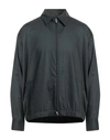 Pt Torino Man Jacket Lead Size 16 ½ Virgin Wool, Elastane In Grey
