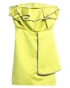 Cinqrue Woman Short Dress Acid Green Size Xs Polyester